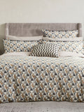 Bedeck of Belfast charcoal tan harun duvet cover set - British product