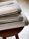 Bedeck of Belfast Florence charcoal velour towel (British brand)