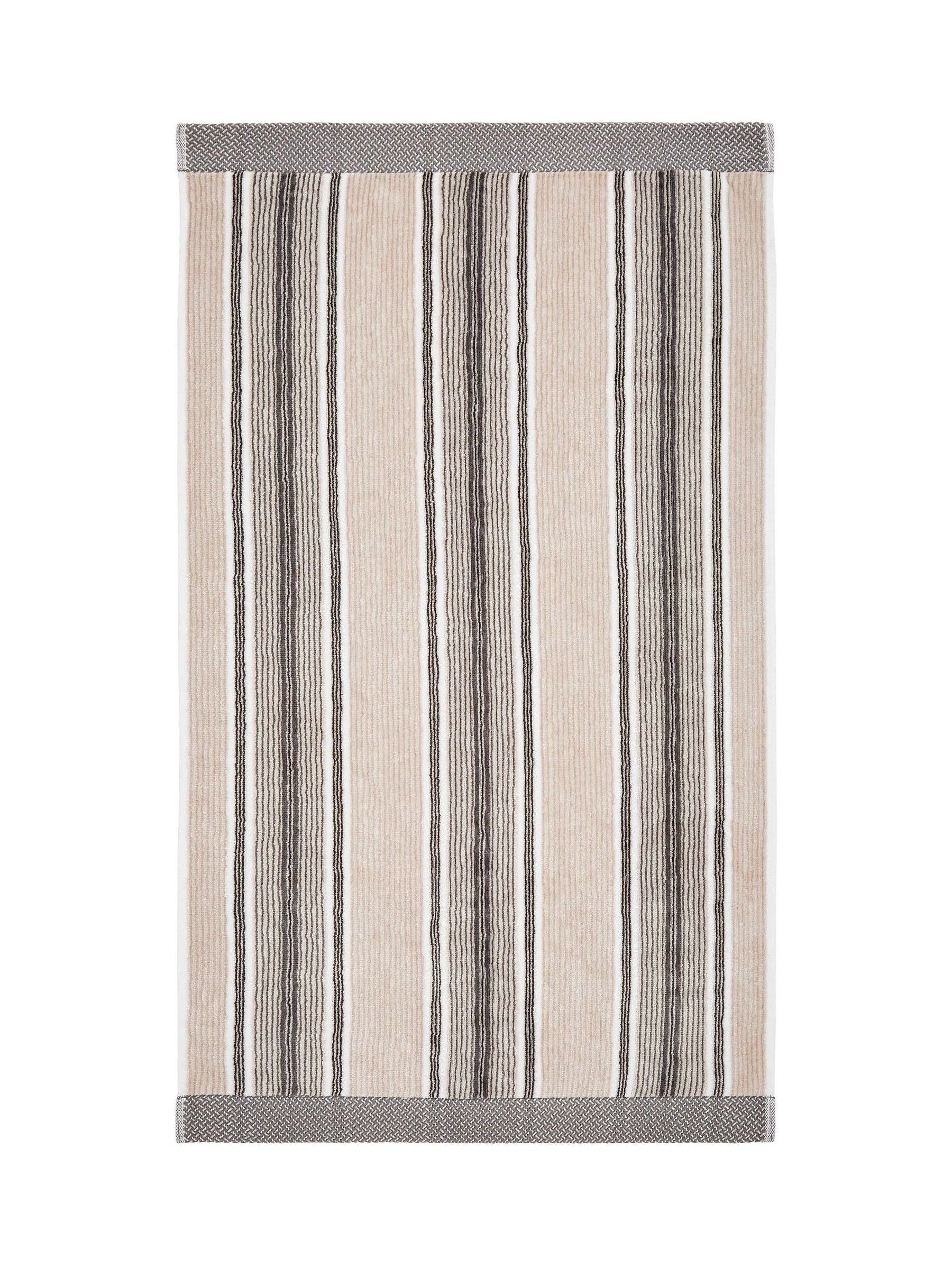 Bedeck of Belfast Florence charcoal velour towel (British brand)