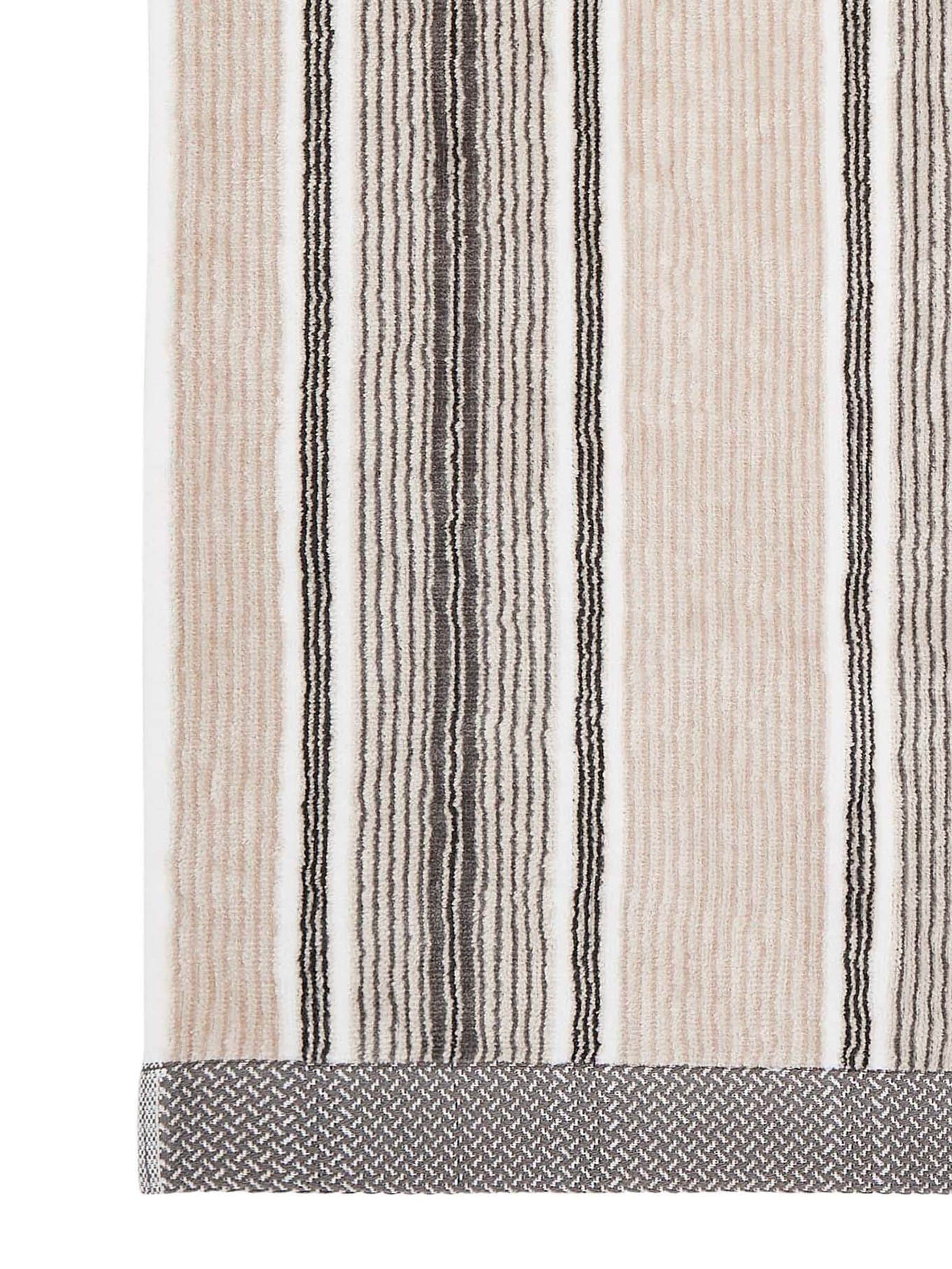 Bedeck of Belfast Florence charcoal velour towel (British brand)