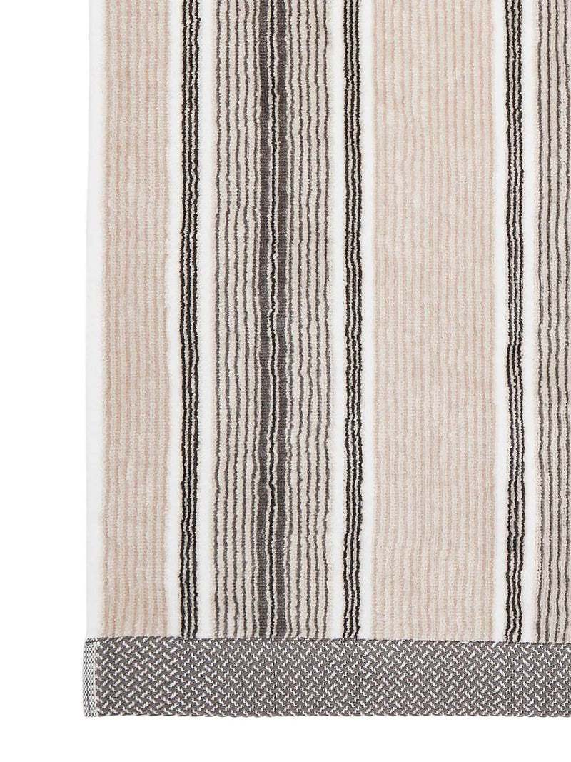 Bedeck of Belfast Florence charcoal velour towel (British brand)