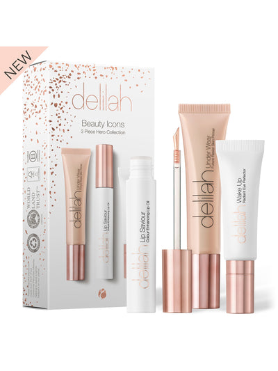 Next Delilah Collection de maquillage Iconique 3 Pièces (d'une valeur de 78 £) - Achetez en ligne chez McGrocer