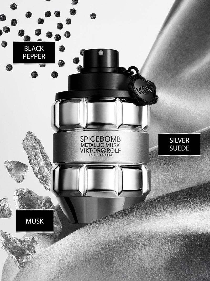 Viktor & Rolf Spicebomb Metallic Musk men's body spray 90ml (British brand)