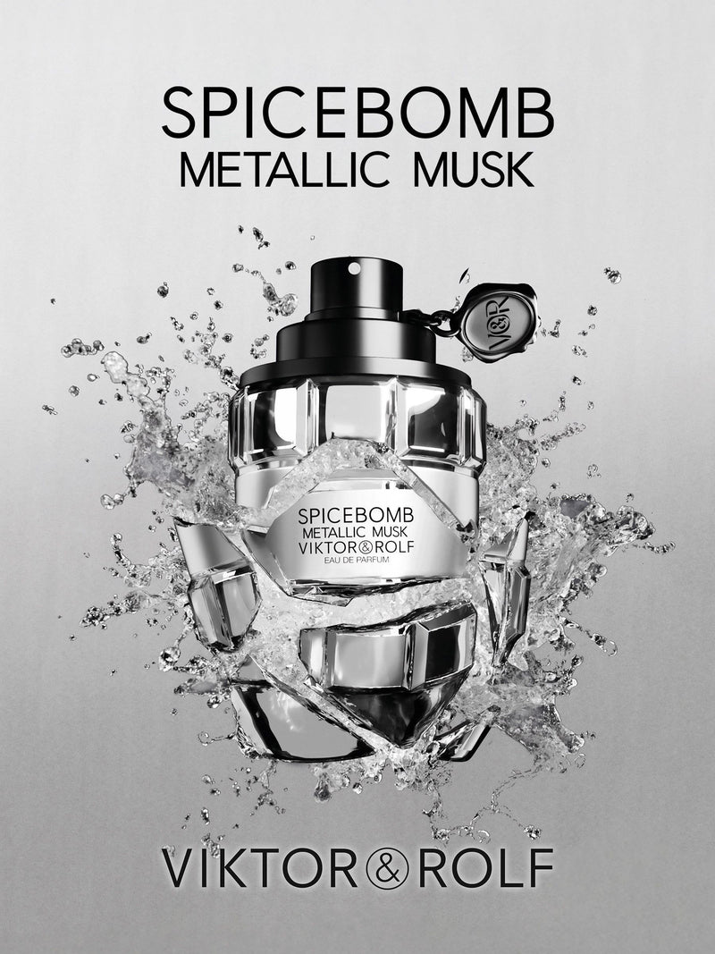 Viktor & Rolf Spicebomb Metallic Musk men's body spray 90ml (British brand)