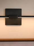 Black rechargeable picture light 50cm width, UK version