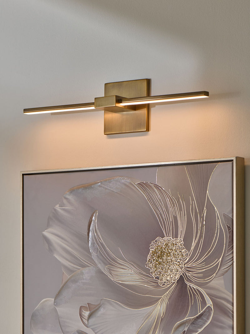 Black Virginia Rechargeable Picture Light