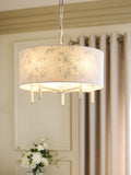 Elliot 5 Light Chandelier ceiling light in white (British brand)
