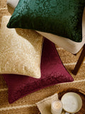 William Morris Strawberry Thief cushion Berry Red 50cm, imported from the UK