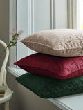 William Morris Strawberry Thief cushion Berry Red 50cm, imported from the UK