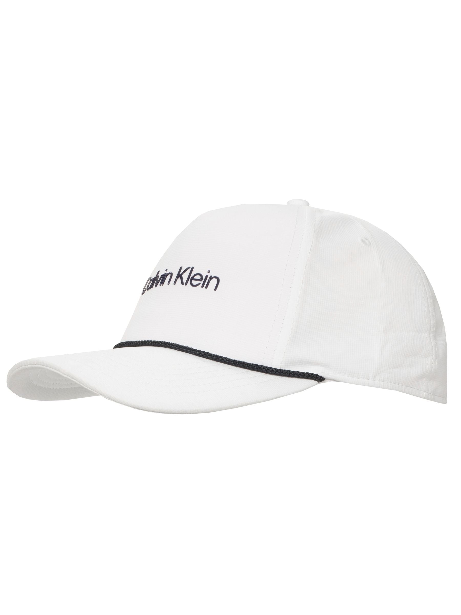 Calvin Klein white baseball cap, UK version