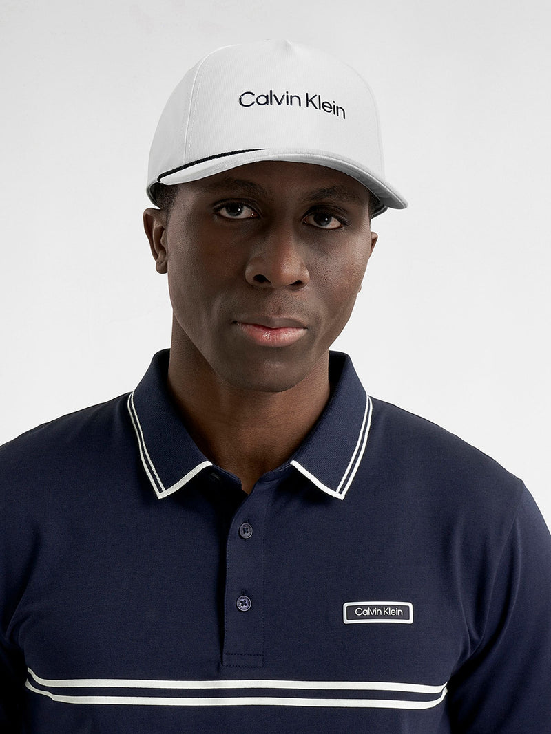 Calvin Klein white baseball cap, UK version