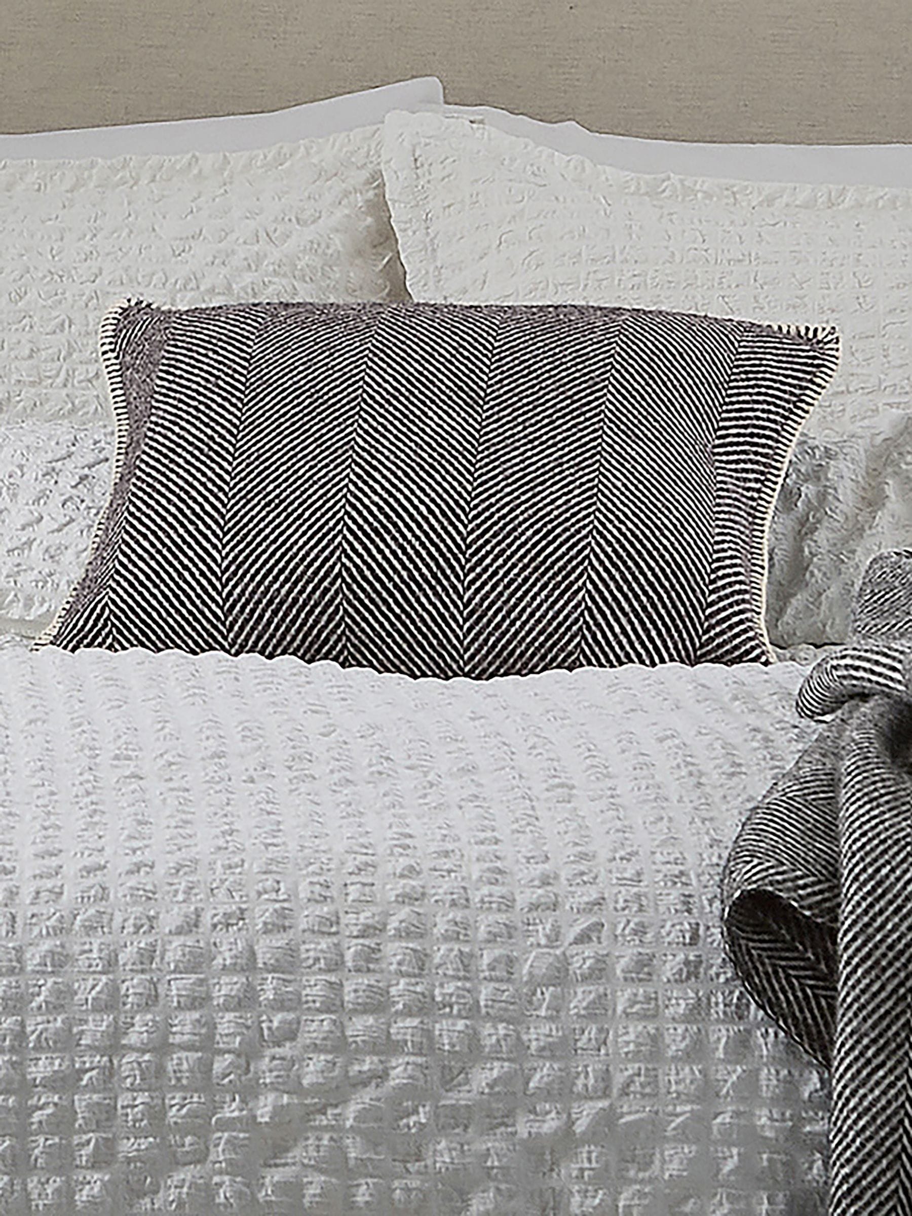 Murmur Storm Grey Ennis 100% Wool Cushion