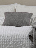 Murmur Storm Grey Ennis 100% Wool Cushion
