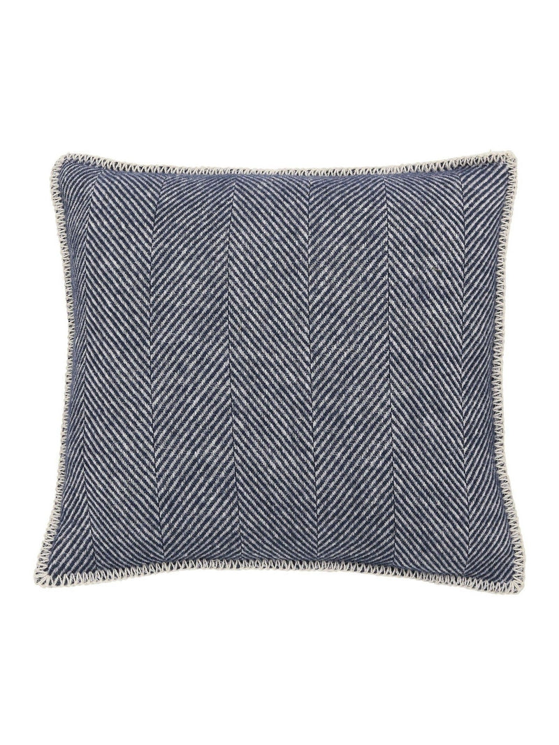 Murmur Ennis Navy Wool Cushion 45cm, UK version