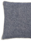 Murmur Ennis Navy Wool Cushion 45cm, UK version