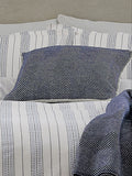 Murmur Navy Ennis 100% Wool Cushion