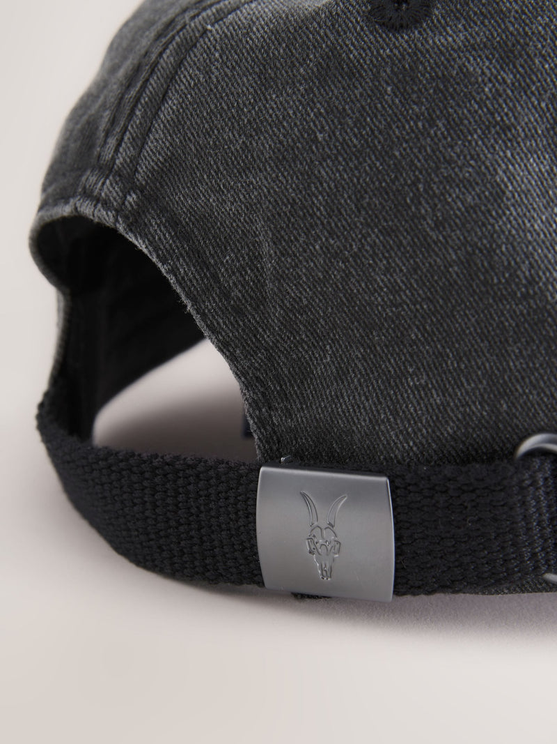 AllSaints Grey Underground baseball cap - British product