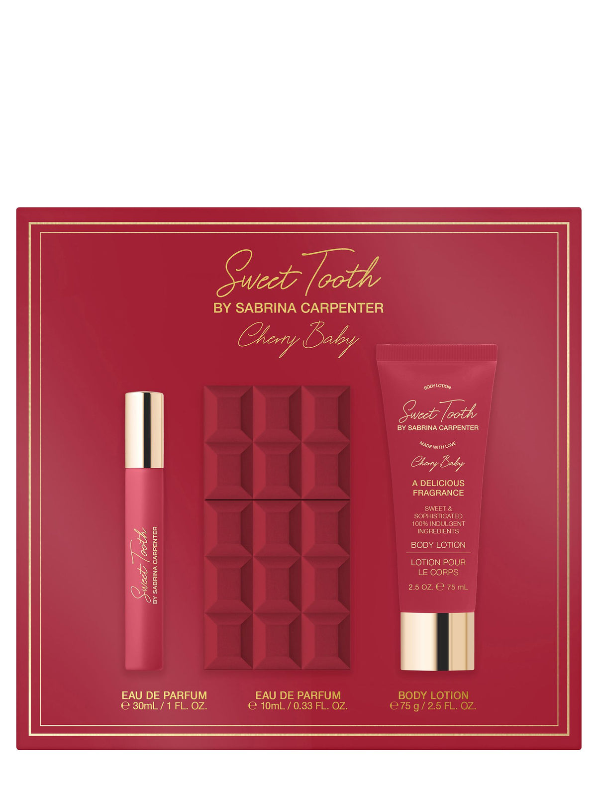 Sabrina Carpenter Cherry Baby fragrance gift set 30ml (British brand)