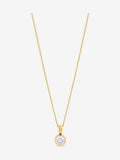 Jon Richard gold tone waterproof crystal besel pendant, UK version