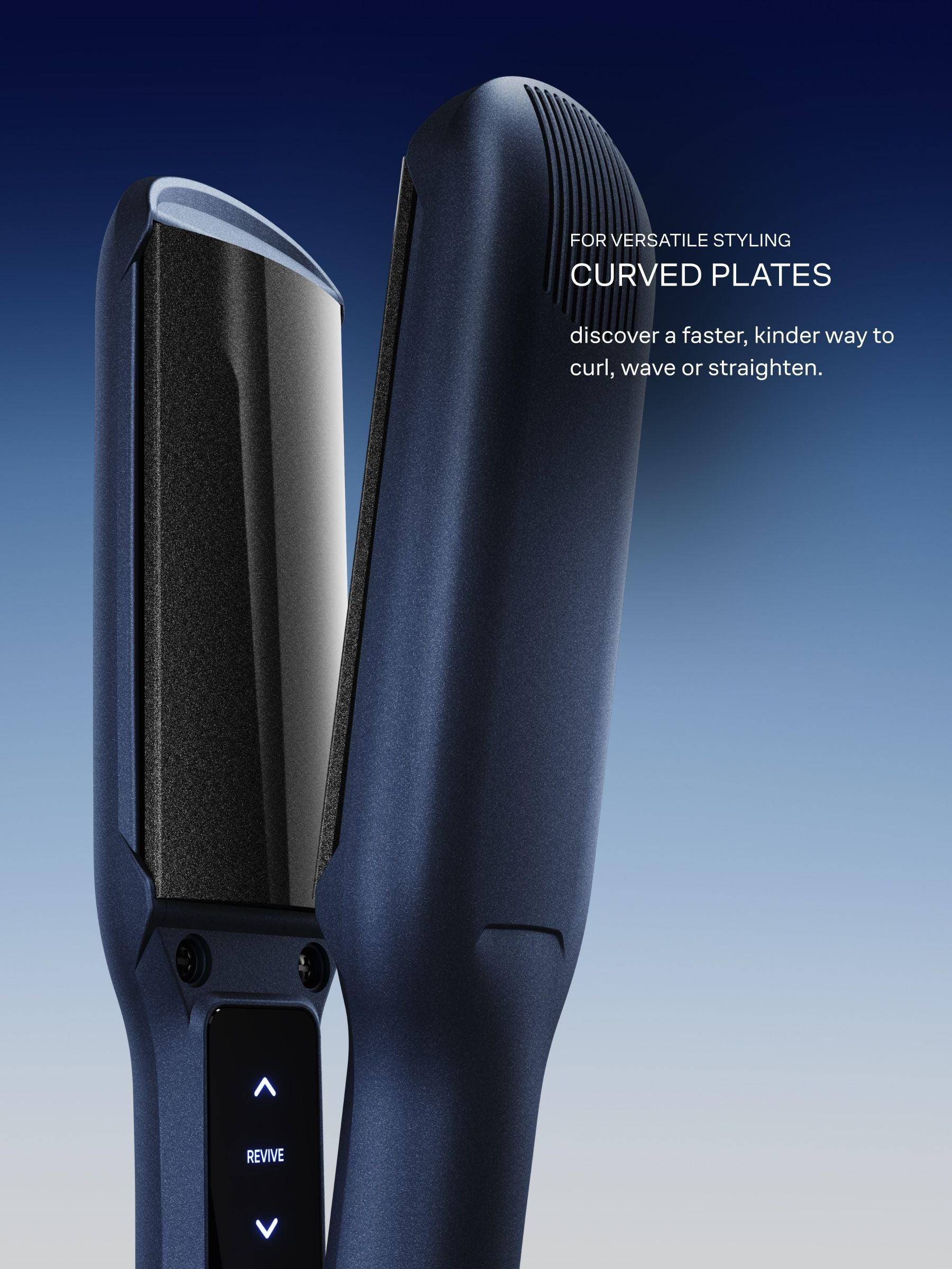 Cloud Nine Contouring Wide Iron hair straightener, imported from the UK