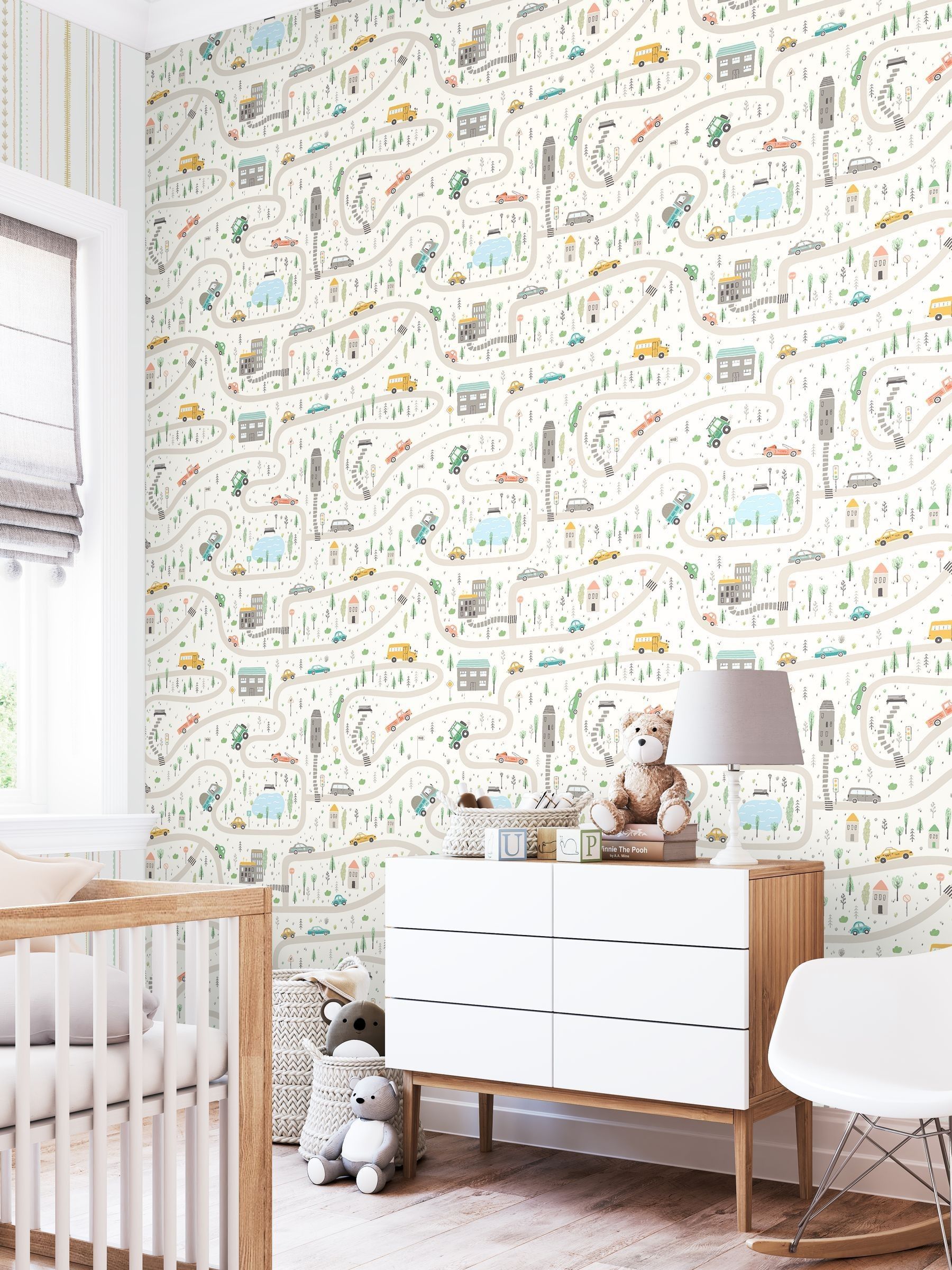 Hoopla Walls Road Trip wallpaper 10m, UK version