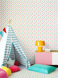 Hoopla Walls Pink Dotty 10m Wallpaper