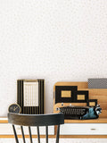 Hoopla Walls Blue Mini Dots Wallpaper 10m