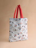 Cath Kidston Blue Paddington London small foldaway tote bag (British brand)