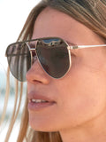Rockett St George brown sunglasses, imported from the UK