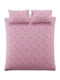 Bluebellgray Cerise Pink Flora duvet cover and pillowcase set - British product