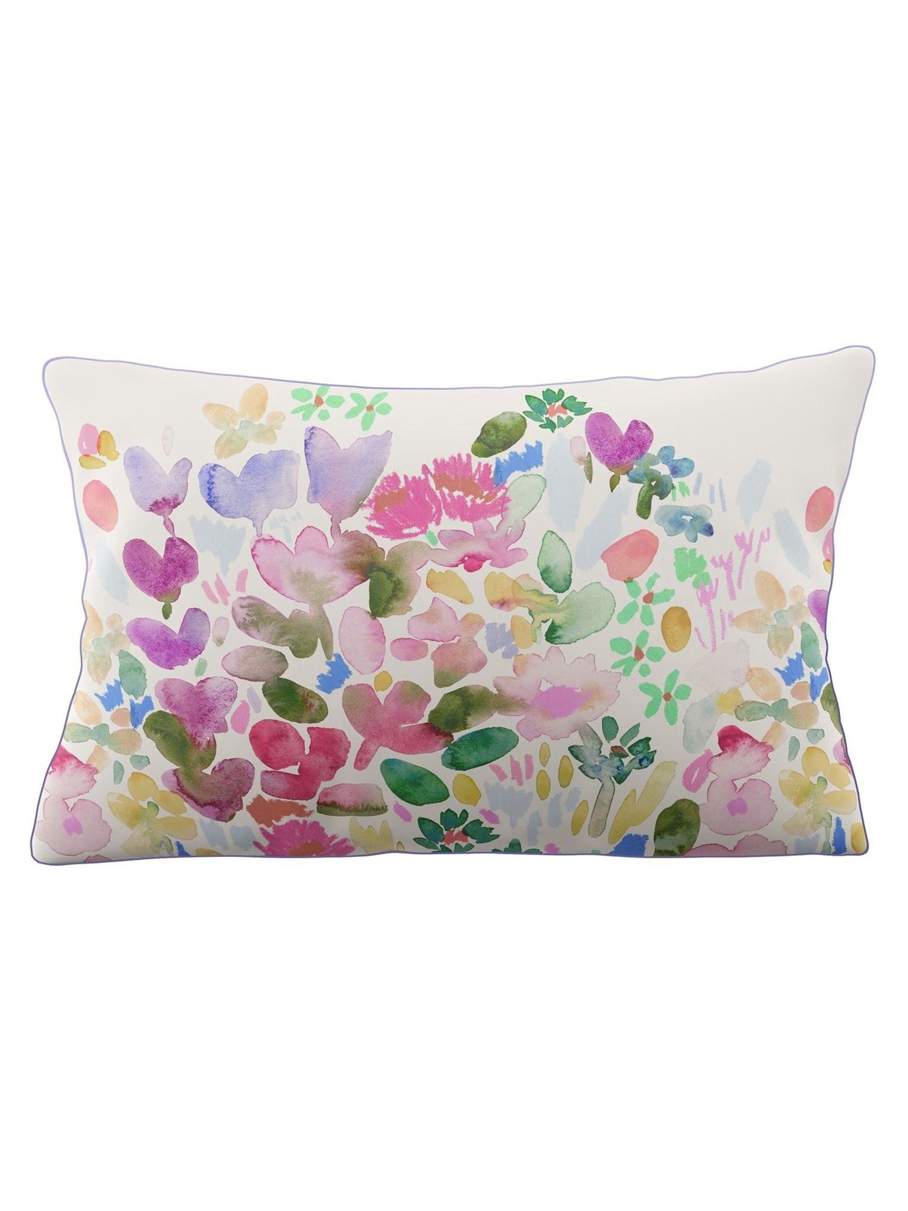 Bluebellgray Cerise Pink Flora duvet cover and pillowcase set - British product