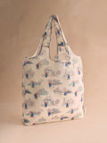 Cath Kidston ecru Paddington foldaway shopper bag 37cm, UK version