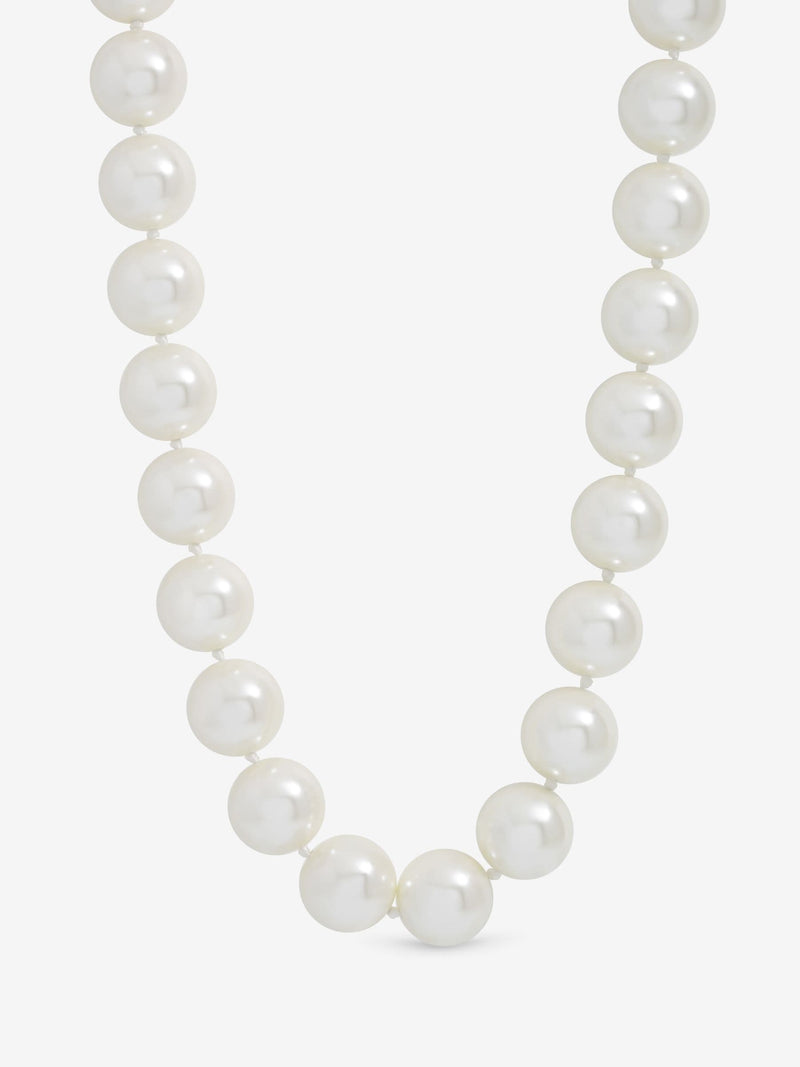 Jon Richard gold plated pearl statement necklace 457mm, UK version