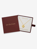 Jon Richard 18K gold plated heart pendant in gift box, UK version