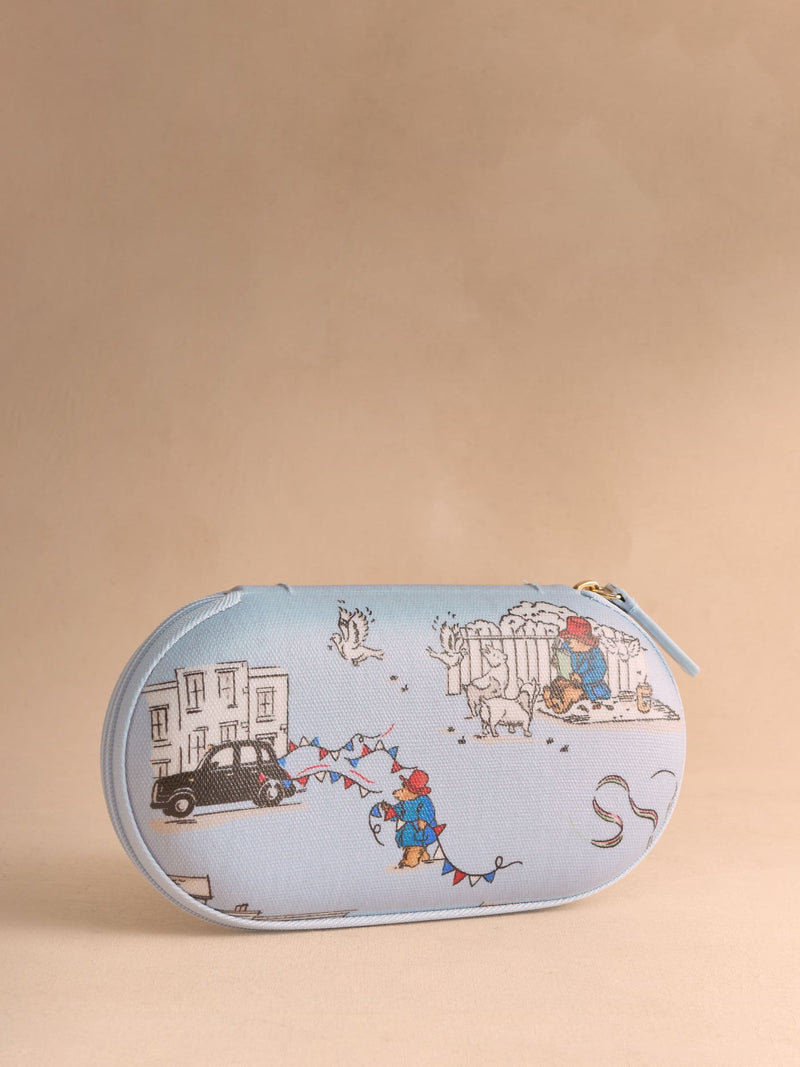 Cath Kidston glasses case Blue Paddington London Icons, imported from the UK