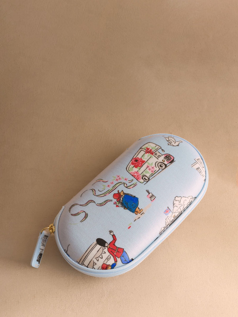 Cath Kidston glasses case Blue Paddington London Icons, imported from the UK