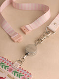 Cath Kidston Pink Paddington Blossom lanyard, UK version