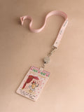 Cath Kidston Pink Paddington Blossom lanyard, UK version