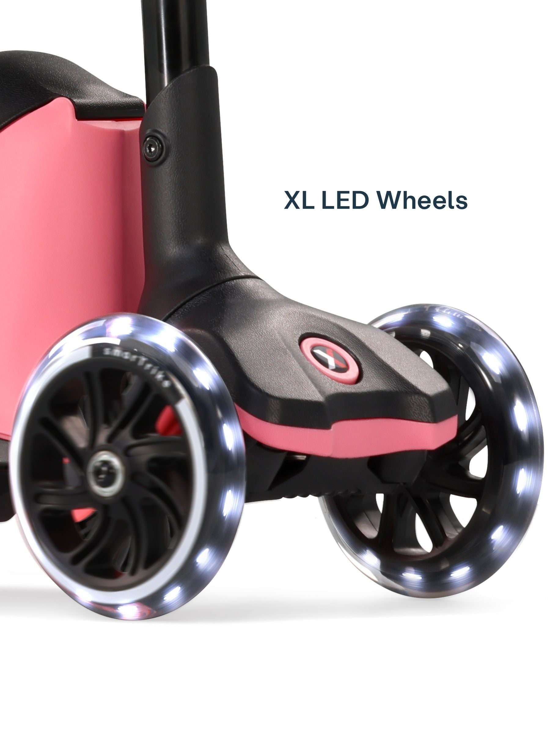 smarTrike Xtend Ride-On Scooter Plus salmon pink, UK version