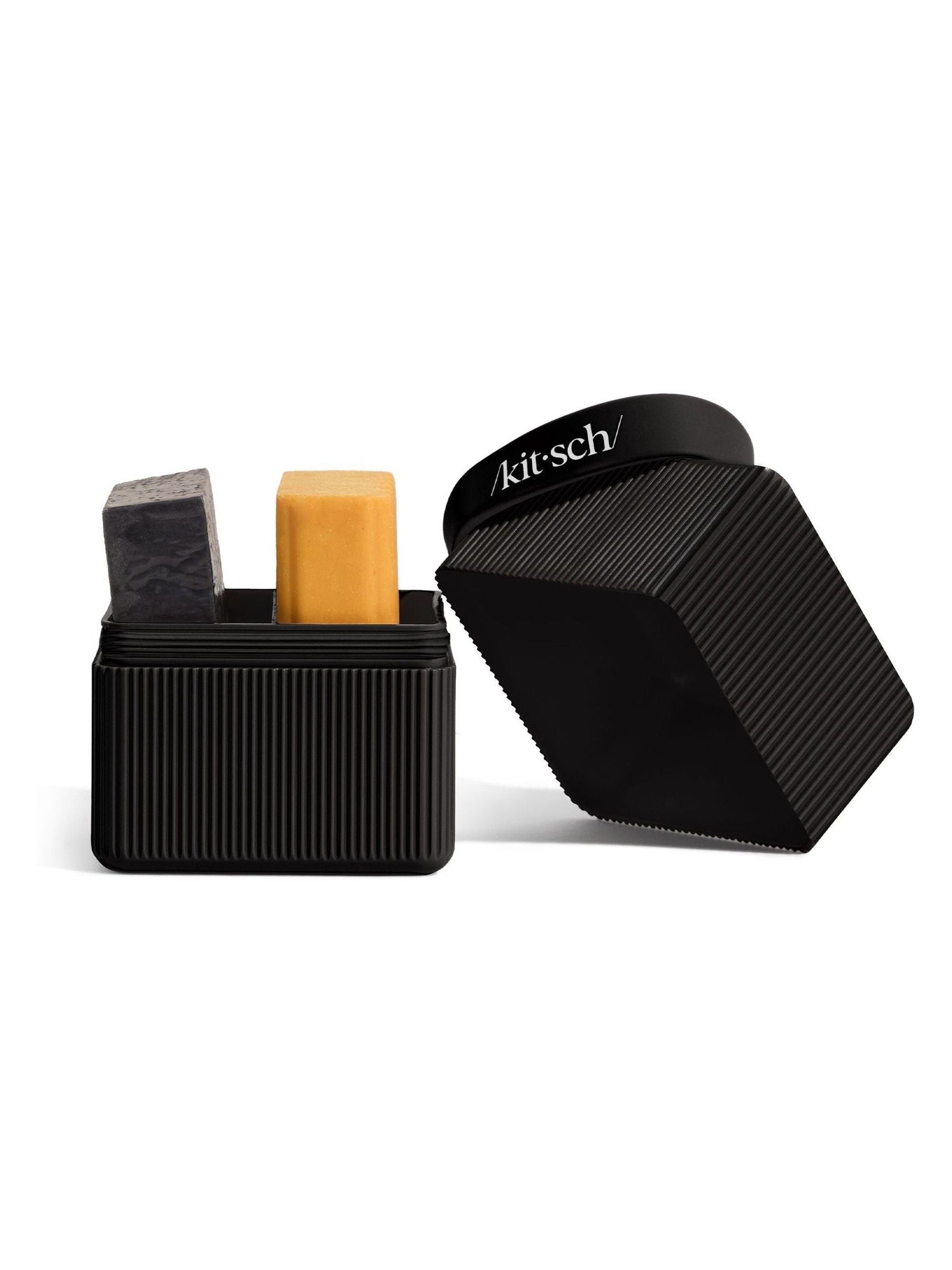 Kitsch 2 compartment travel case for solid beauty bars, UK version