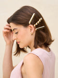 Kitsch Metal Barrettes 2 Piece Set