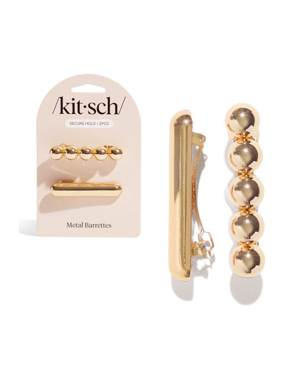 Next Kitsch Metal Cloud & Bubble Barrettes Hair Clips 2 Piece Set- Buy online at McGrocer