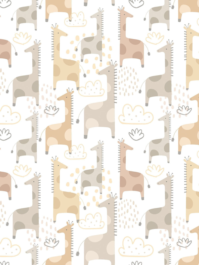 Hoopla Walls Marshmallow Graffiti Friends A4 Wallpaper Sample