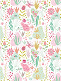 Hoopla Walls wallpaper sample Candy Apples Bug Garden A4 - British product