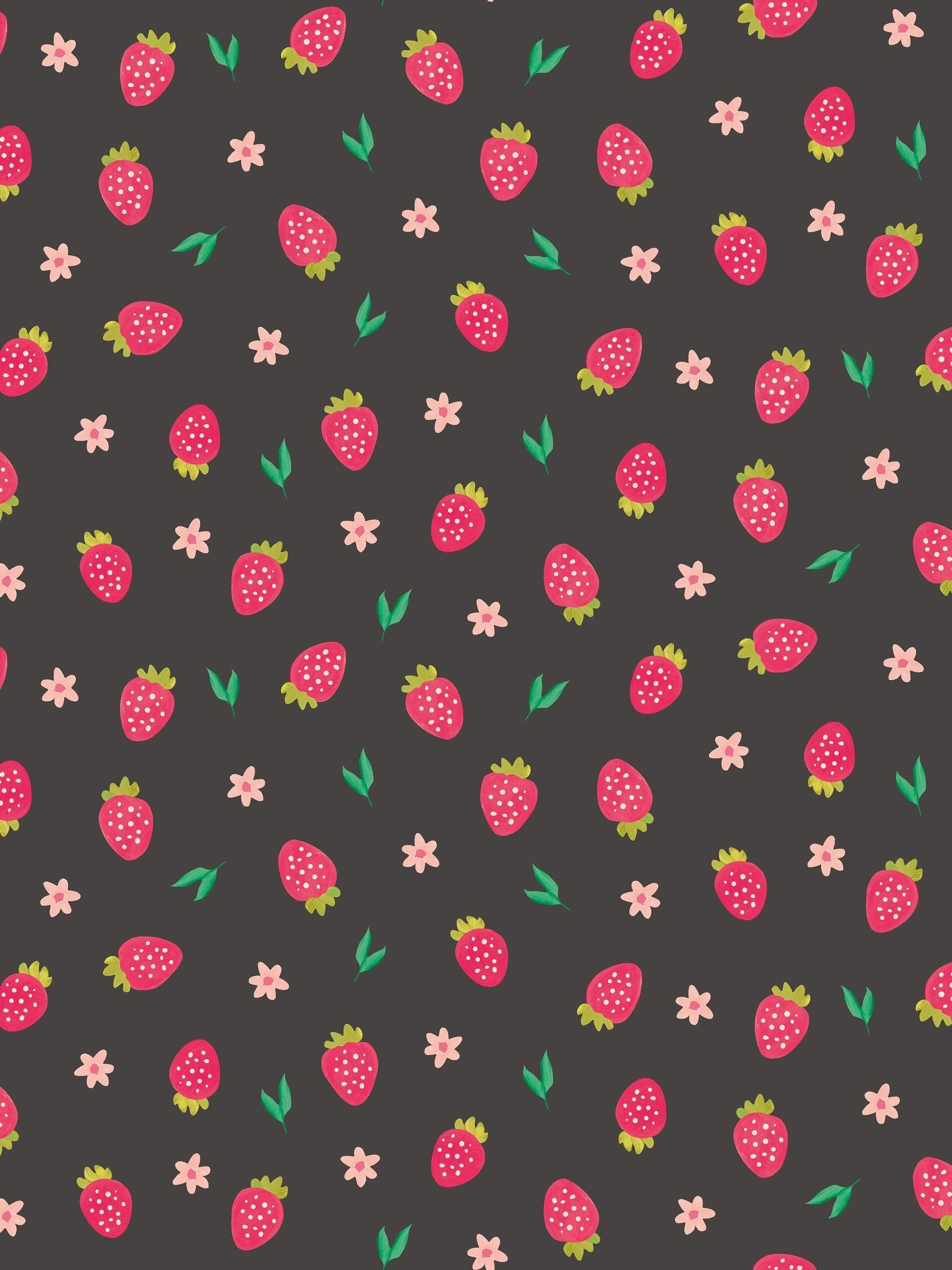 Hoopla Walls Strawberry Sprinkles wallpaper sample A4 (British brand)