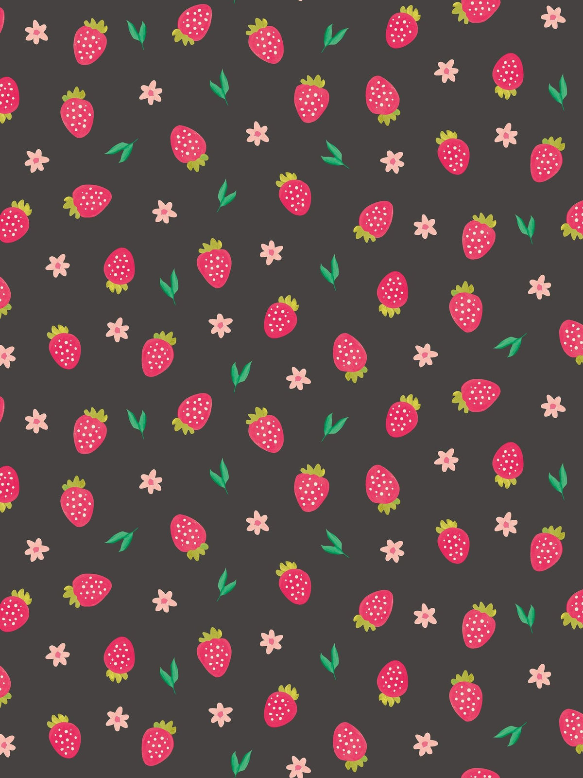 Hoopla Walls Strawberry Sprinkles wallpaper sample A4 (British brand)