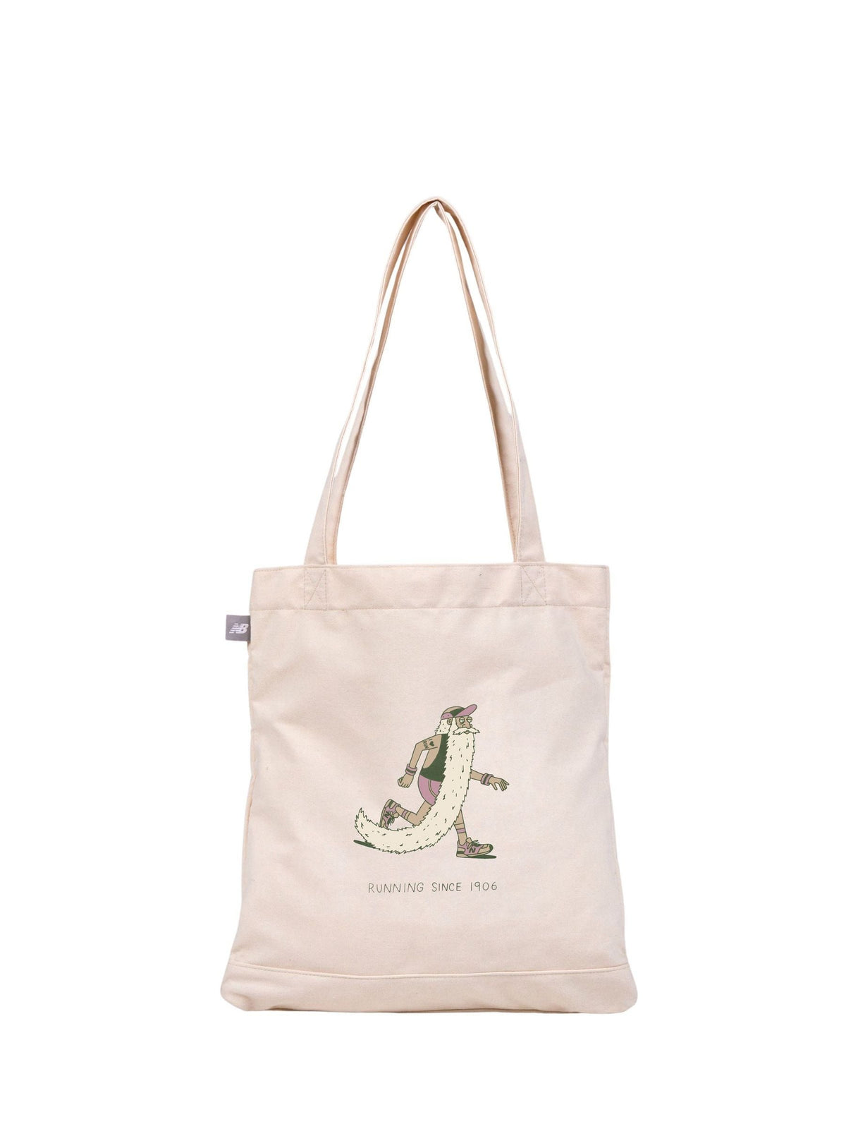 New Balance cream graphic tote (British brand)