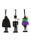 Widdop wooden nutcracker set Halloween characters 20cm, imported from the UK