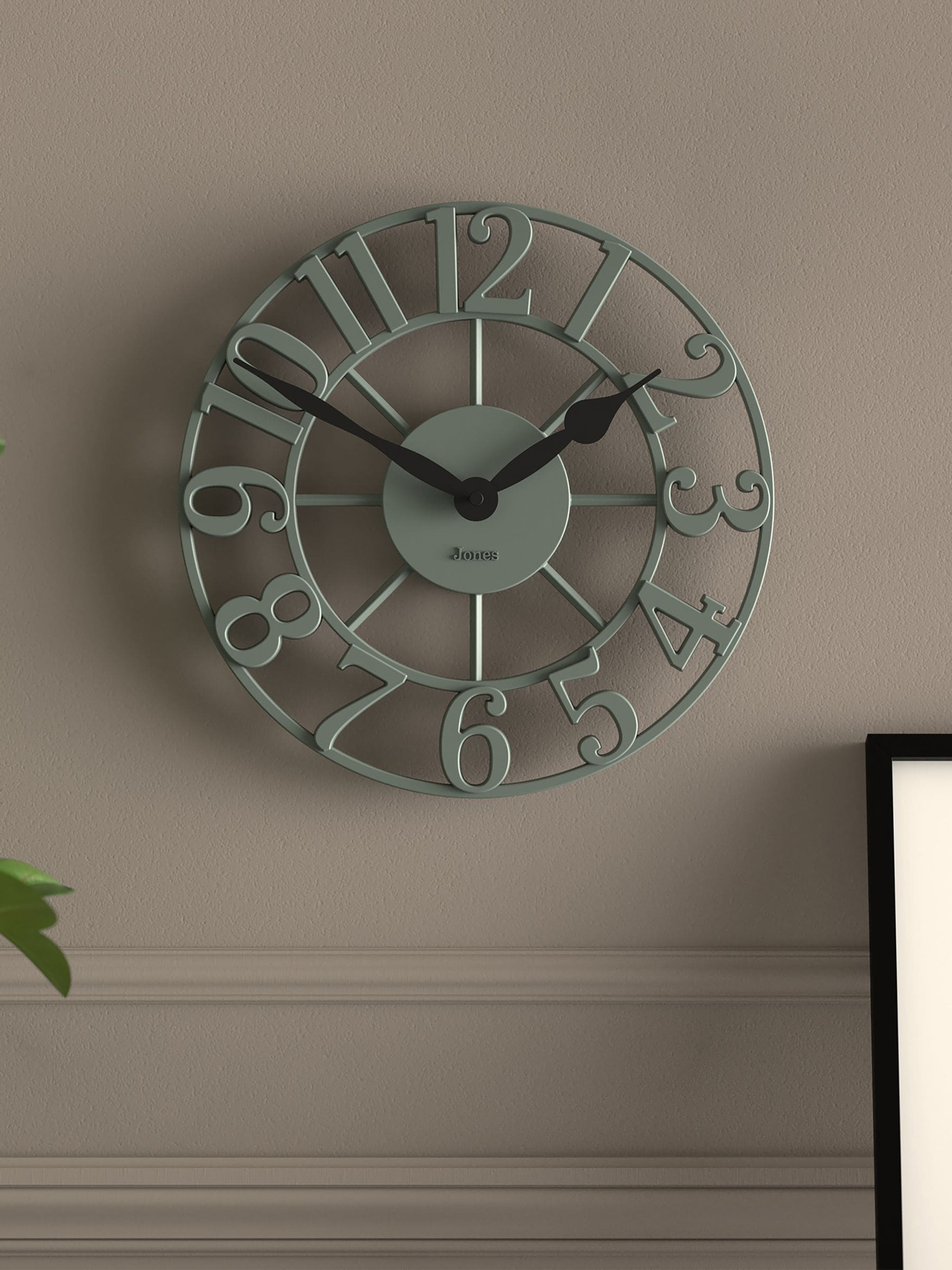 Jones Clocks Lighthouse White Wall Clock 30cm