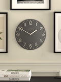 Jones Clocks Blizzard Grey Chilli Convex wall clock 30cm, UK version